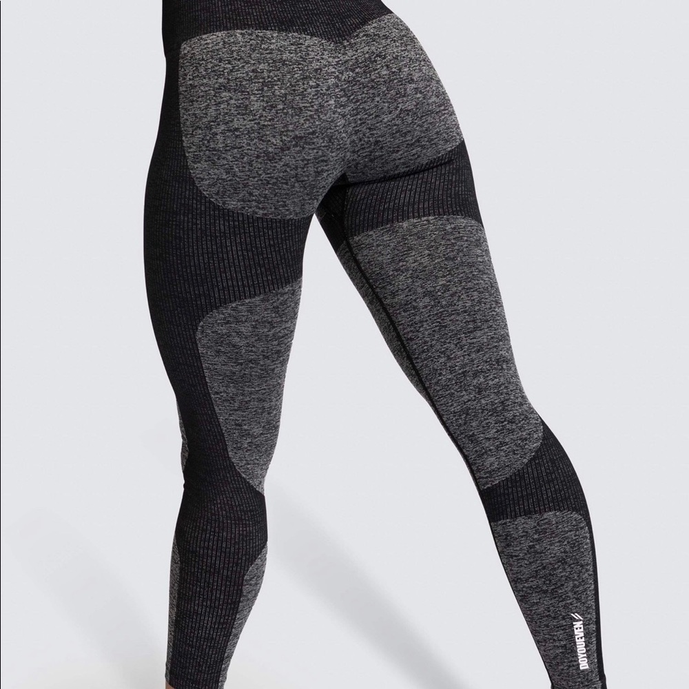 DO YOU EVEN Impact Seamless Leggings - Black, M